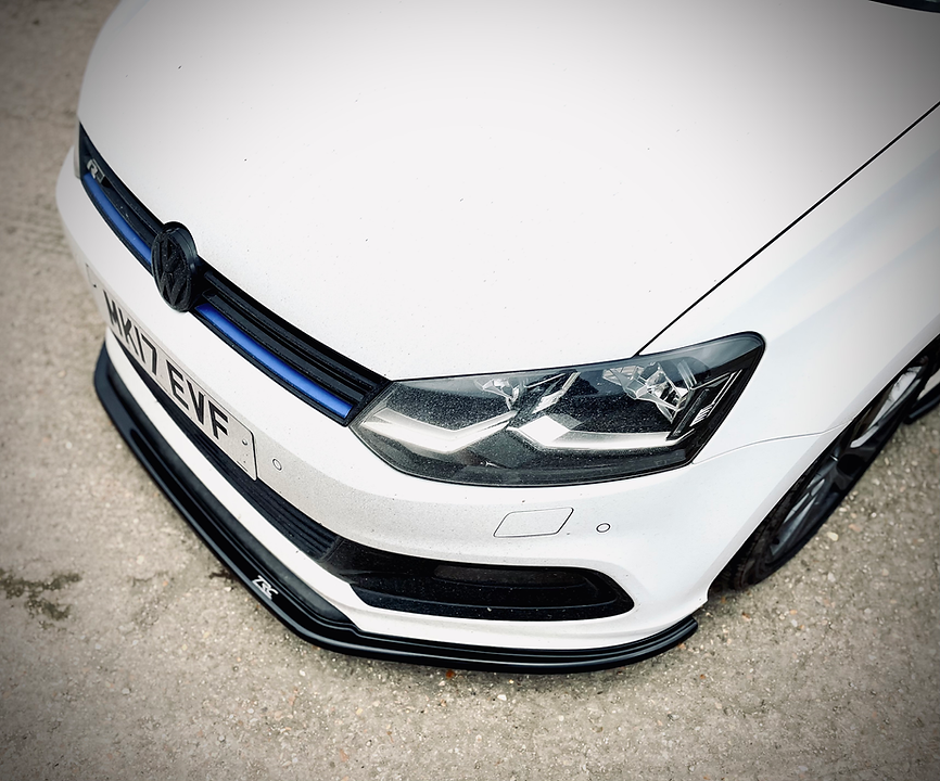 TRC Front Splitter for Volkswagen Polo MK5 R-Line