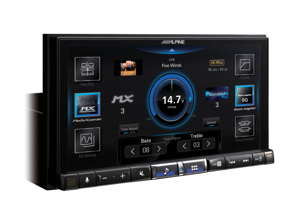 Alpine 7” Digital Media Station, featuring DAB+ Radio, Apple CarPlay and Android