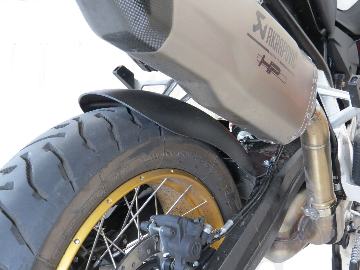 Hugger Rear Fender BMW F750GS, F850GS, F900GS, F800GS, Adventure MATTE BLACK