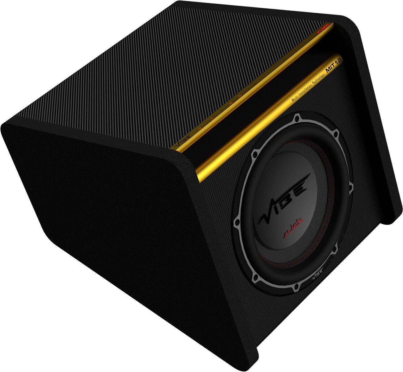 SLICKMIT12-V3: VIBE SLICK 12 inch 1500 Watts Passive Bass Enclosure 500w RMS