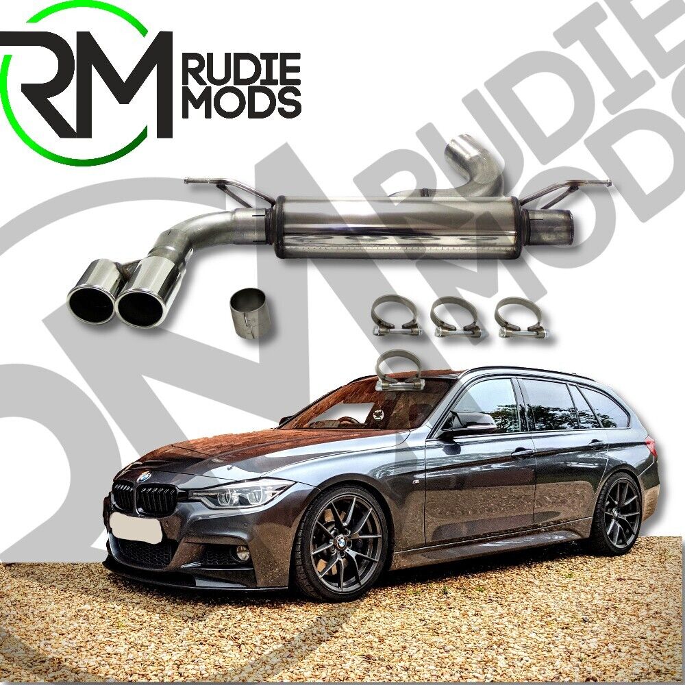 Jetex Exhaust BMW 316D/318D/320D (F30/F31) 7/2015+ Rear Silencer