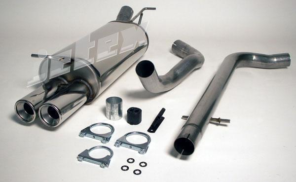 Jetex Exhaust VW Golf MK4 1.4 1.6 1.8 2.0 2.3 V5 Stainless Steel Cat Back