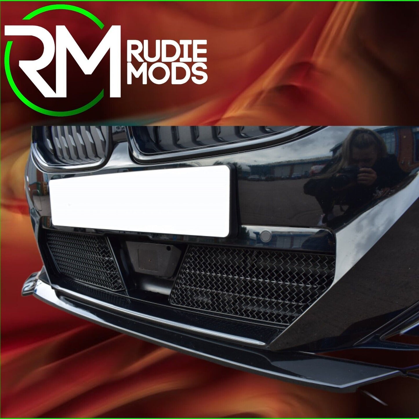 BLACK ZUNSPORT BLACK CENTRE GRILLE SET FOR BMW G42 M240I ZBM92922B