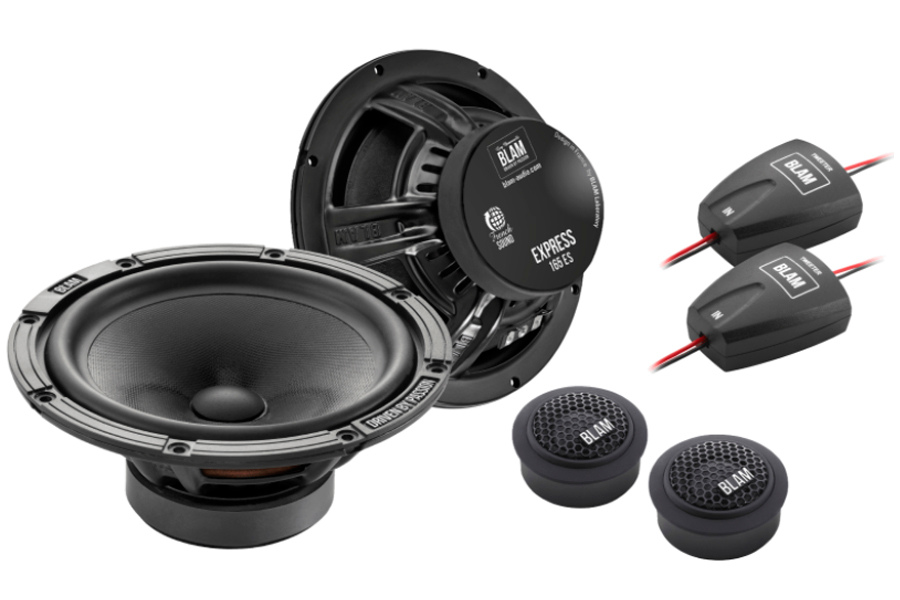 Complete BLAM Car Speaker Upgrade Fitting Kit 165mm (6.5 Inch) For Vauxhall (GM)