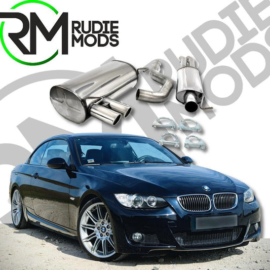 Jetex Exhaust for BMW 325i/330i E90/E91/E92 2005-2/2007 Half System
