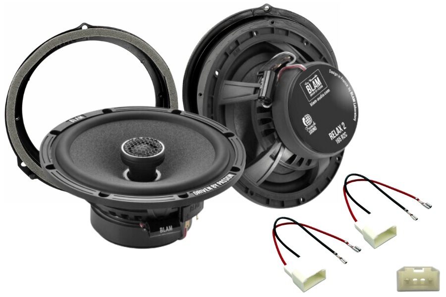 Ford EcoSport BLAM RELAX 165RC Front Door Coaxial Speaker Upgrade