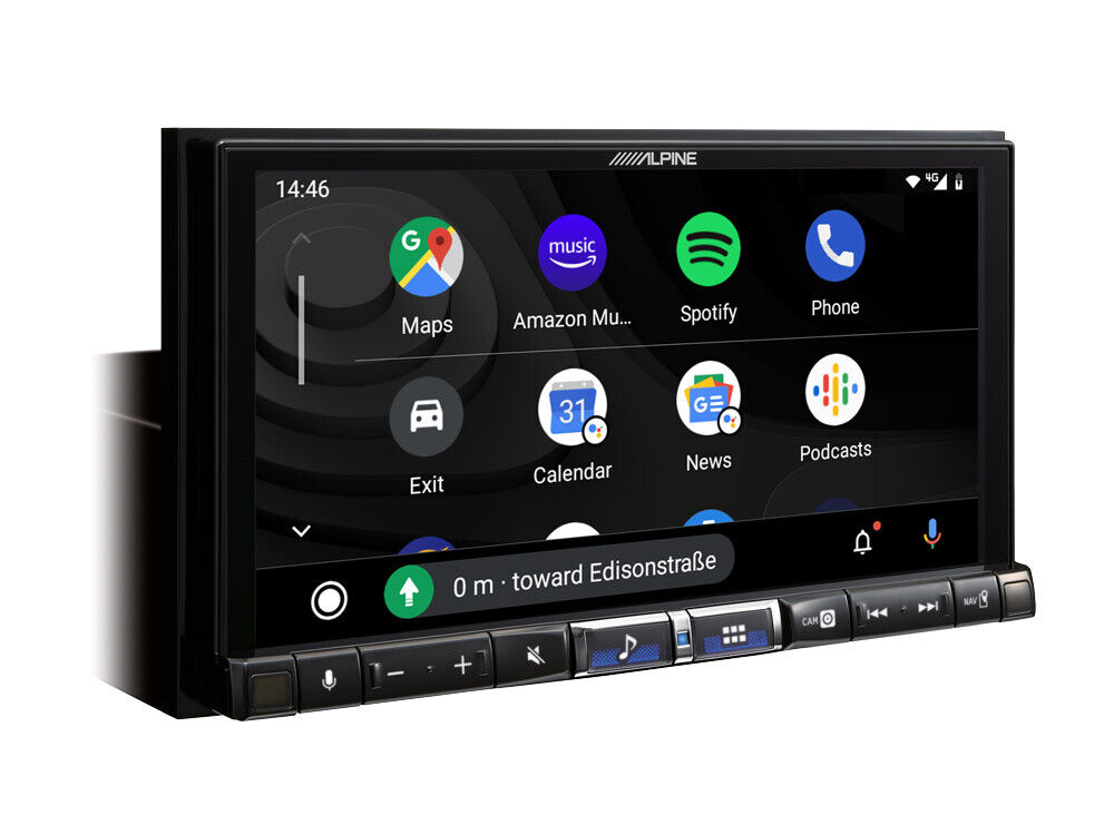 Alpine 7” Digital Media Station, featuring DAB+ Radio, Apple CarPlay and Android