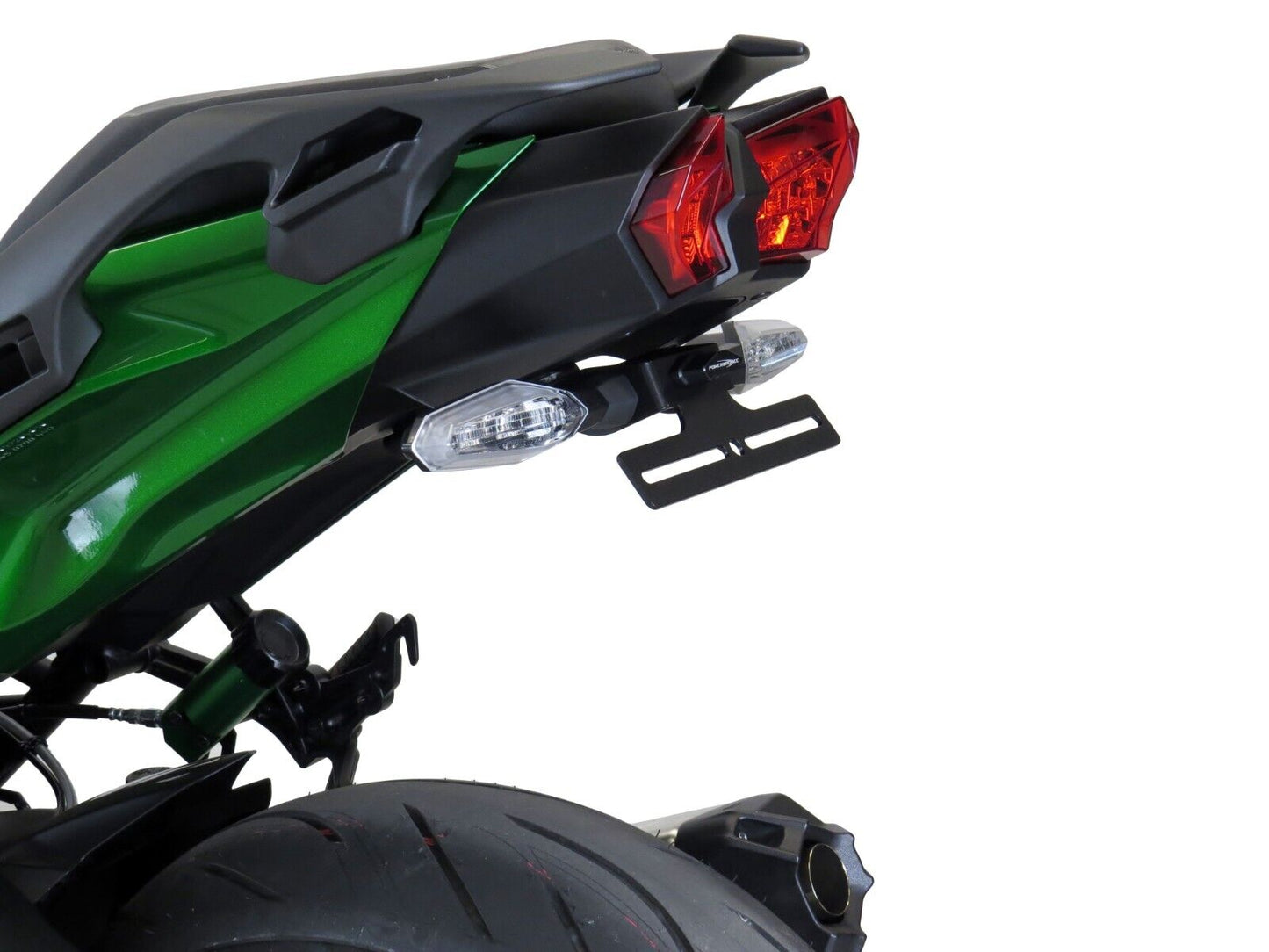 Tail Tidy Eliminators Number KAWASAKI H2 SX, H2 SX SE, (Fixed)