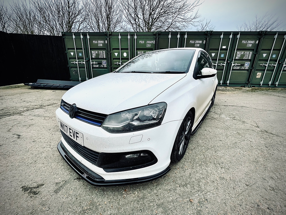 TRC Front Splitter for Volkswagen Polo MK5 R-Line