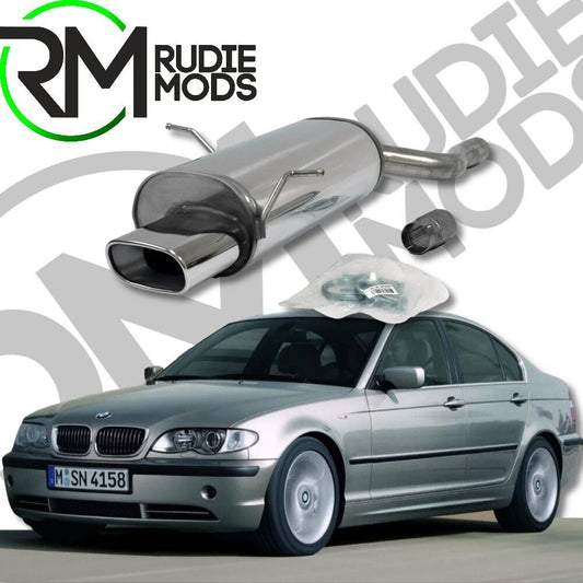 Jetex Exhaust BMW 316i E46 1998-05 Back Box