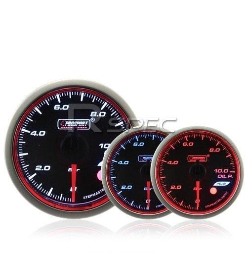 Prosport 60mm Voltage Gauge Smoked Stepper WRC Style