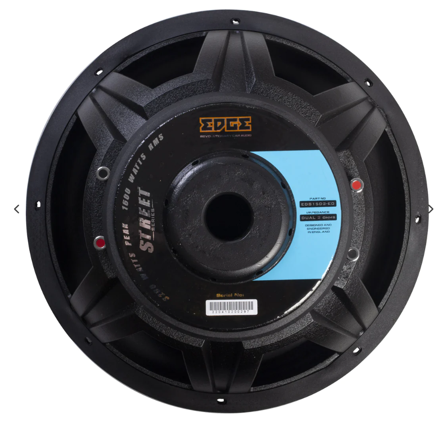 EDS18D2-E0 | EDGE Street Series 18 inch 3600 watts Subwoofer