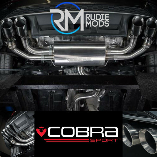 Cobra Sport GPF Back Performance Exhaust - Audi S3 (8Y) 5 dr Non Valved 2020+