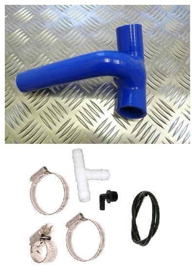 Ford Focus RS Mk2 09 on Dump Valve Fitting Kit YELLOW HOSE Roose Motorsport