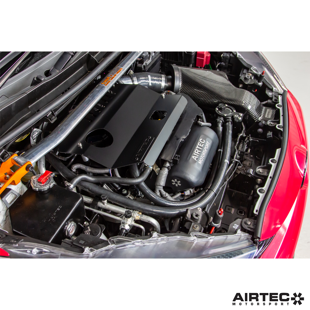 AIRTEC Motorsport Car Engine Aluminium Metal Cover Upgrade for Toyota Yaris GR
