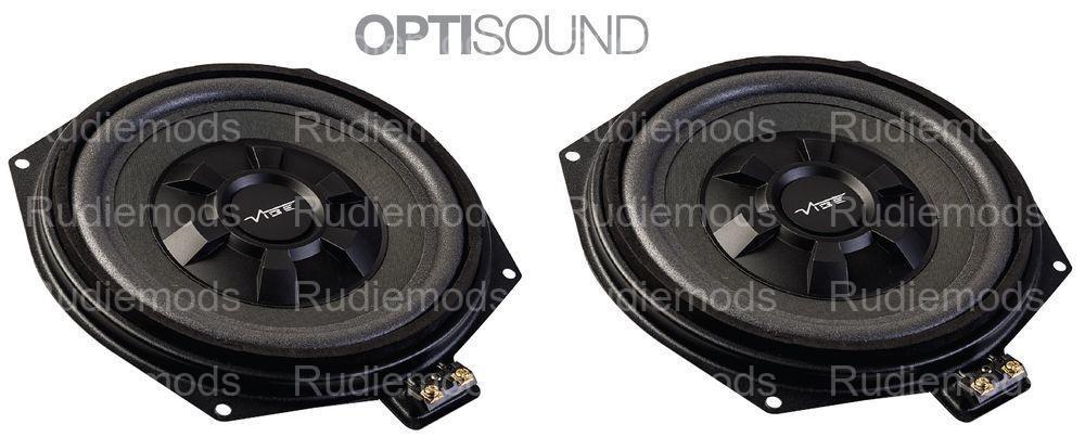 Vibe Optisound Car Underseat Subwoofers Upgrade 1 PAIR to fit BMW 5 Series F10
