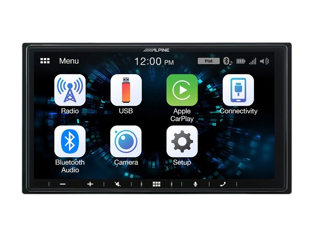 Alpine 7” Digital Media Station featuring Apple CarPlay and Android Auto