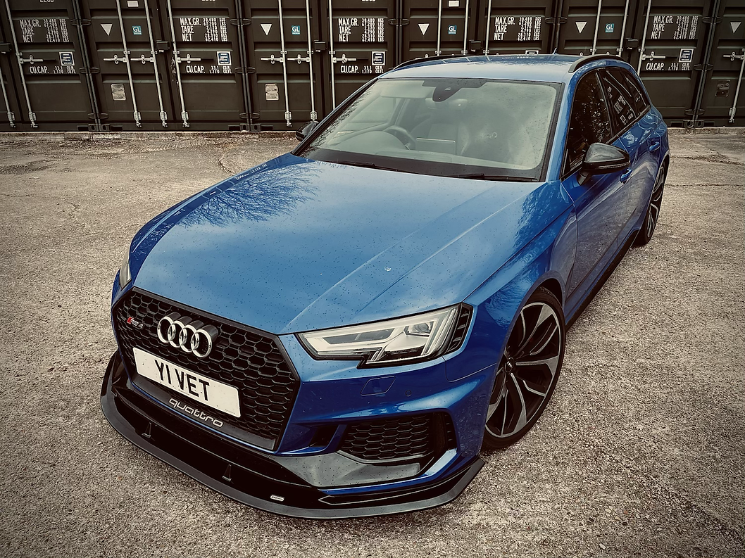 Dark Ghost - Audi RS4 B9 Front Splitter