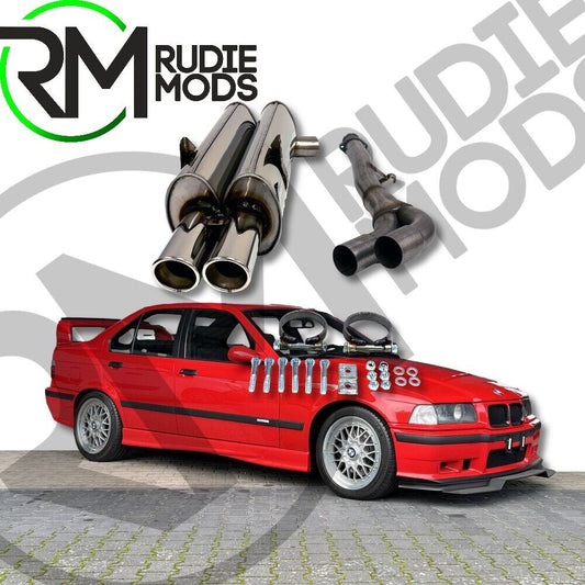 Jetex Exhaust BMW E36 316i/318i 7/90-97 Half System