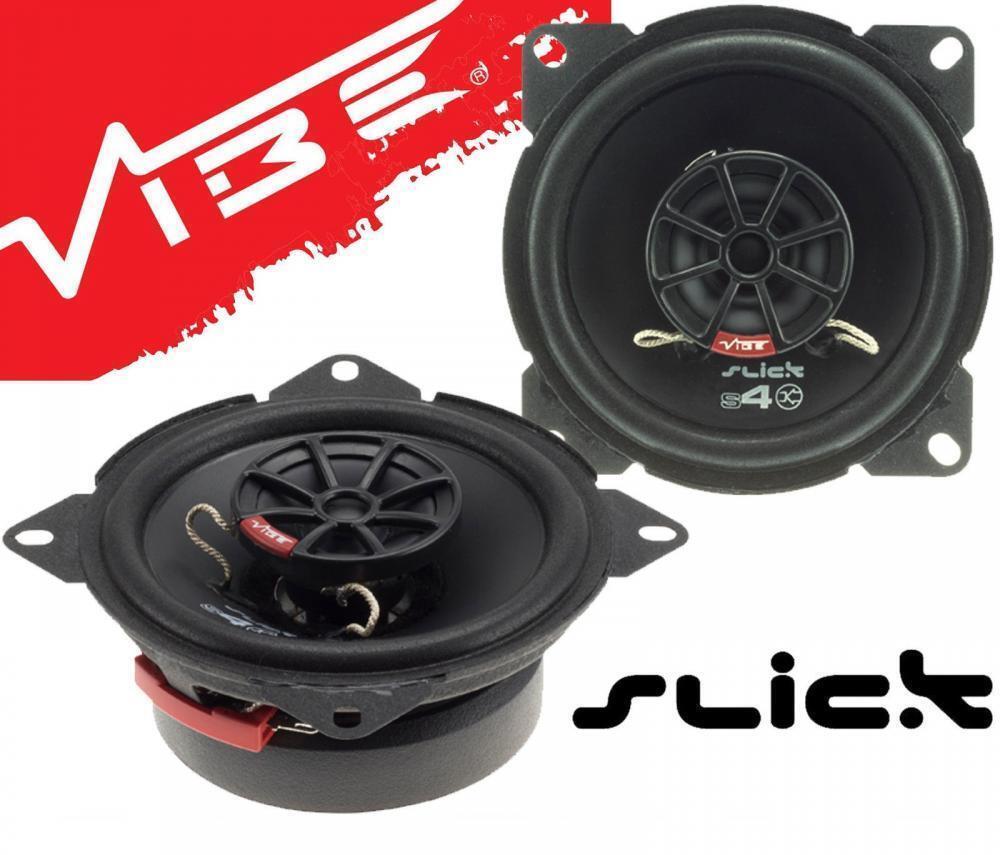 Vibe Slick4 VW T4 Top Dash 4" 10cm 2 Way Coaxial Car Speakers 1 pair 150w