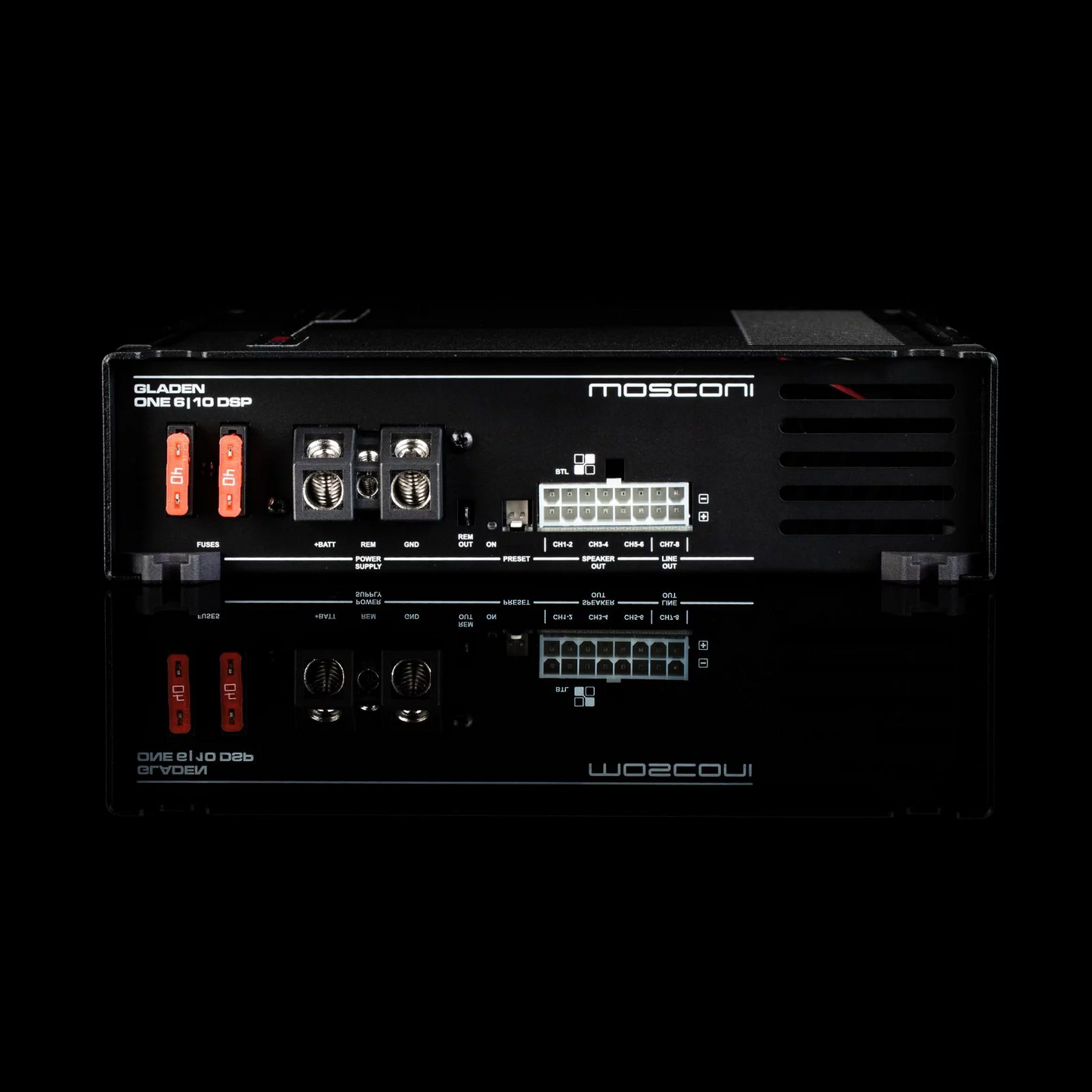 MOSCONI GLADEN ONE 4|130-24V - 4 CHANNEL HIGH QUALITY LORRY AMPLIFIER