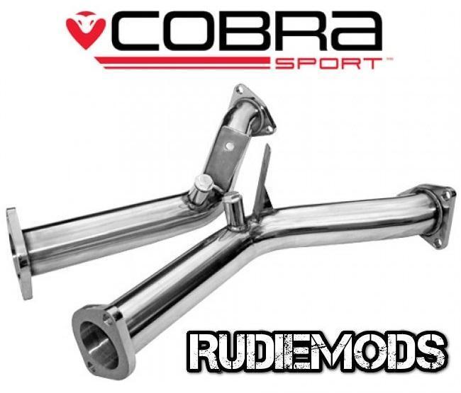 Cobra Sport fits 350z 2007-2013 Stainless Steel De-Cat Exhaust Pipe