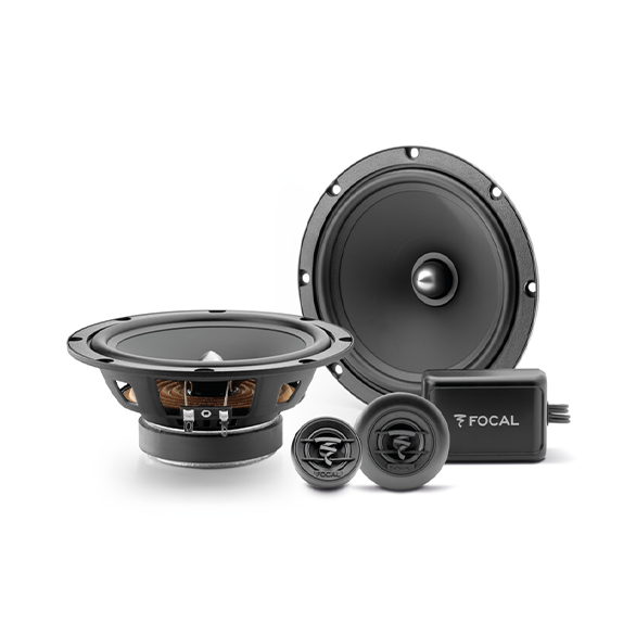 Focal ASE165S 6.5" Component Car Audio Speaker kit 16.5cm Slim Fit