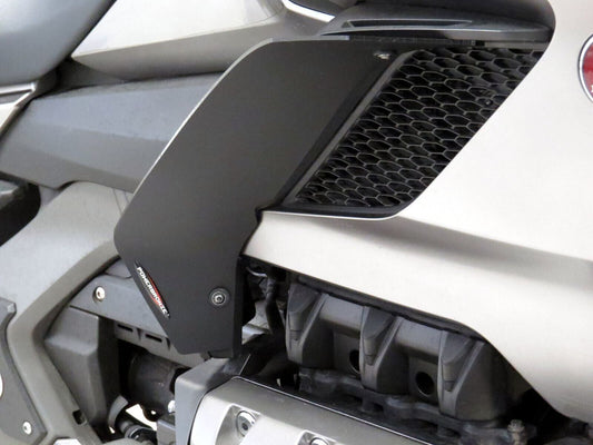 WIND SIDE DEFLECTORS FAIRING HONDA GL1800 GOLDWING, 18-23 FROSTED STEALTH GREY