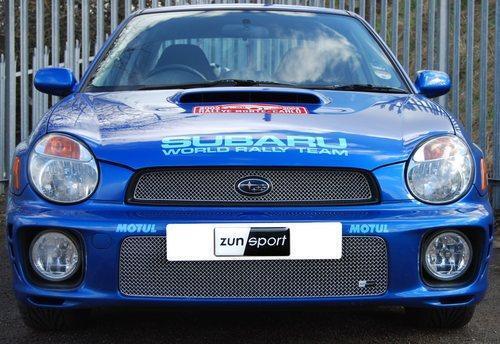 Zunsport Fits Subaru Impreza Bug Eye Stainless Steel Front Grille Set