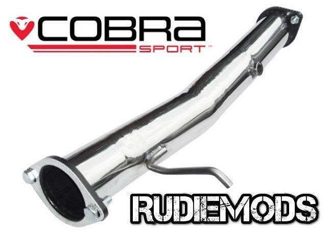 Cobra Sport Mitsubishi Evolution X Stainless Steel De-Cat Exhaust Pipe