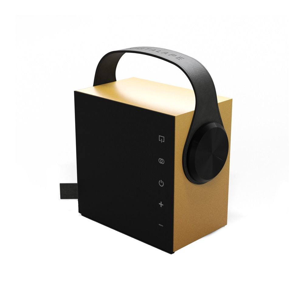 MOREL BIGGIE PORTABLE WIRELESS SPEAKER - GOLD
