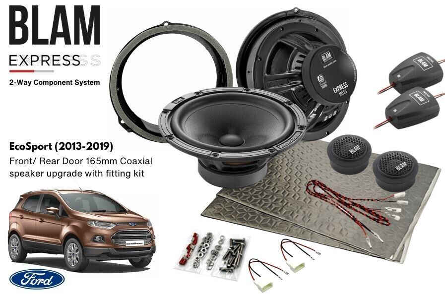 Ford EcoSport (2013-2019) BLAM EXPRESS 165ES Front Door Component speaker upgrad