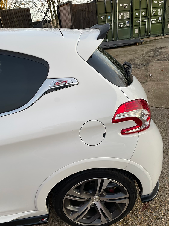 TRC Peugeot 208 GTI Spoiler lip