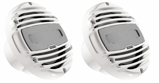 Hertz HMX 6.5 LD 6.5" 16.5CM 2-Way Coaxial Marine Audio Speaker Inc LED 75w RMS