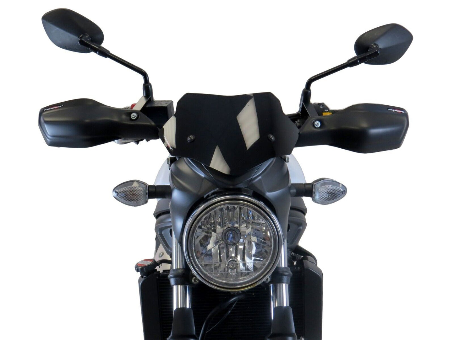 Light Screen Wind deflector (230 MM) Suzuki SV650 16-23 SOLID BLACK
