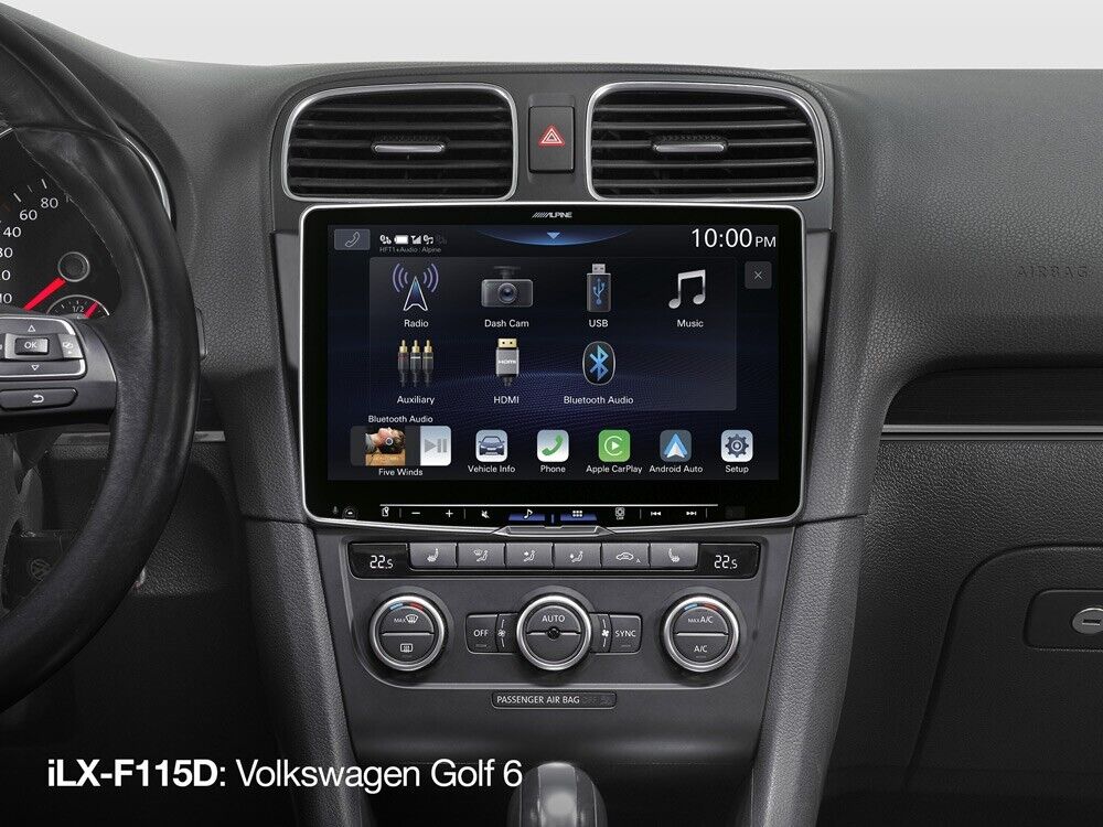 Alpine ILX-F115D 11-Inch Media Receiver with DAB+ CarPlay & Android Auto