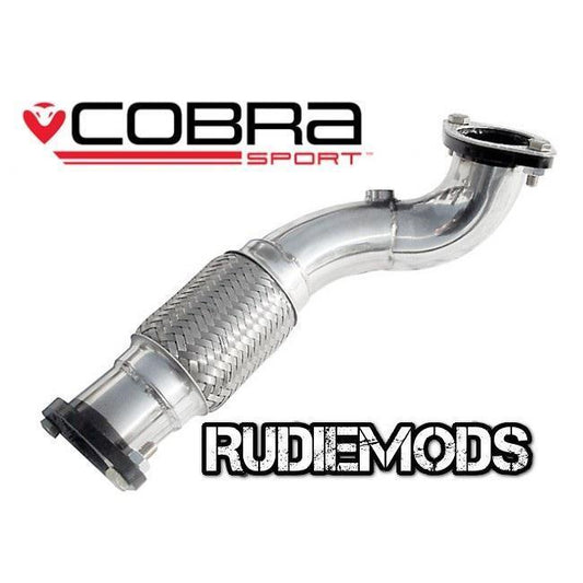 Cobra Sport Ford Fiesta Mk6 05-07 ST 150 Stainless Steel Exhaust Front Pipe