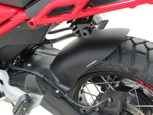 Hugger Rear mud deflector Guard MOTO GUZZI V85TT 19-23 MATTE BLACK