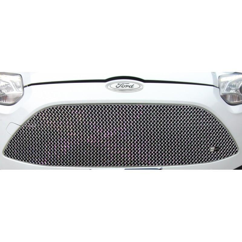Zunsport Ford Focus Mk3 ST 2012-2015 Upper Front Stainless Grille