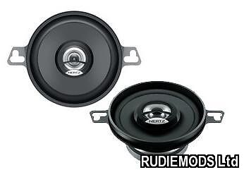 Hertz Dieci DCX87.3  8.7cm 3.5" 2 way Coaxial Car Speakers 1 PAIR 30w RMS