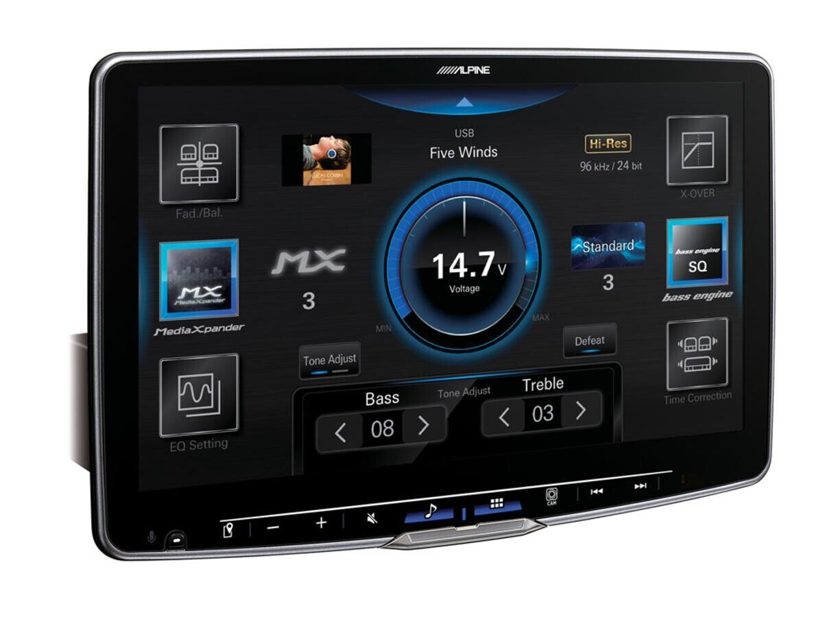 ALPINE ILX-F115D Halo 11-inch high-resolution Apple Carplay Android Auto Stereo