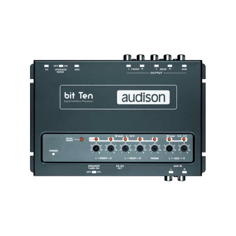 Audison bit Ten multi-function digital processor 32 bit DSP