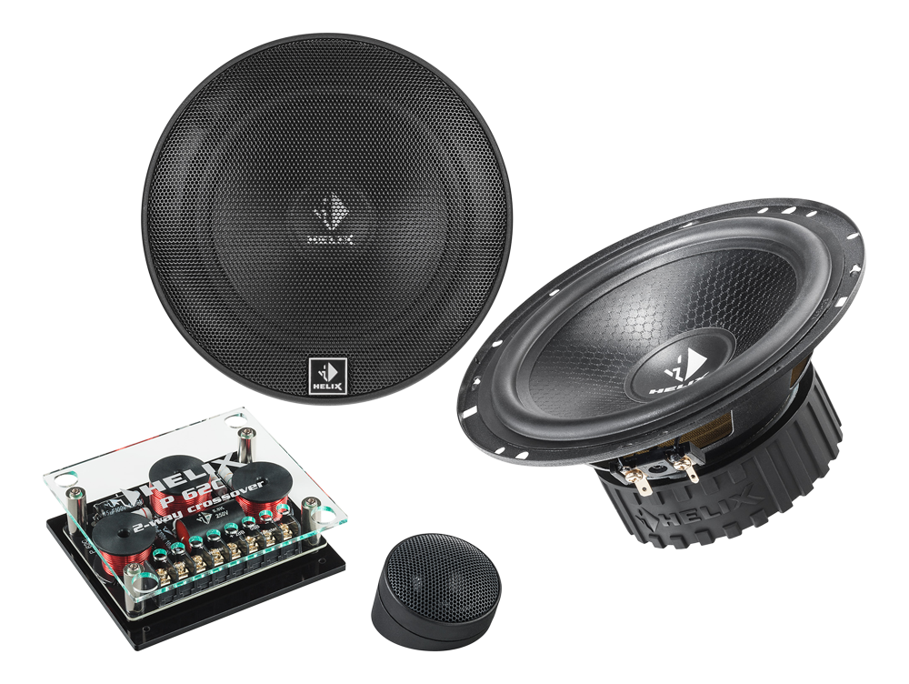 HELIX P 62C 6.5" 16.5cm 2 way component car speakers 100w RMS - 1 PAIR