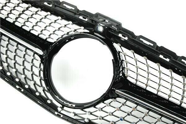 Black Diamond 'AMG Look' Grill for Mercedes C-Class W205 2014-2018
