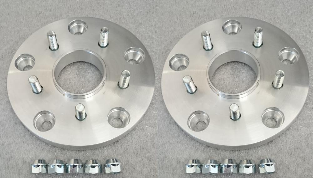 Ford Transit 2001 Onwards Alloy Hubcentric Wheel PCD Adapters Stud 20mm 1 Pair