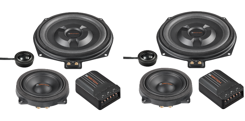 Match 3 way Component speaker upgrade to fit BMW 1 series F20 F21