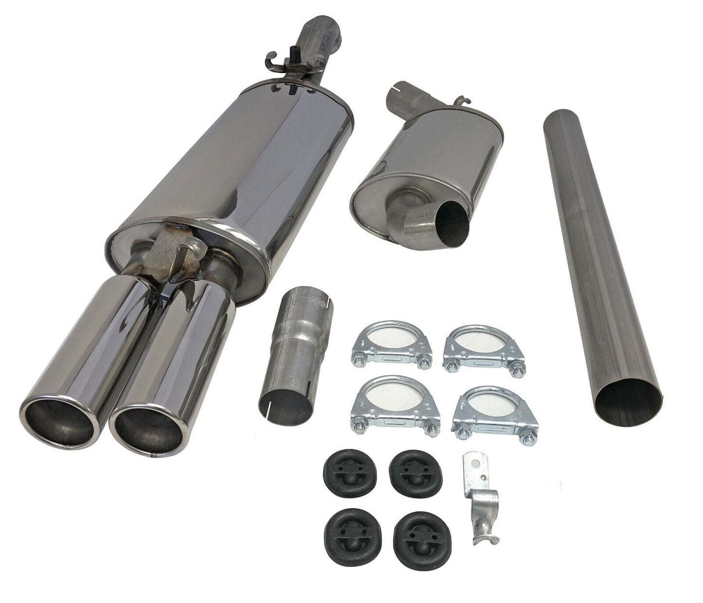 Jetex Cat Back Exhaust VW Golf MK2 GTi 16V 1985-1991 Stainless Steel  Non Res