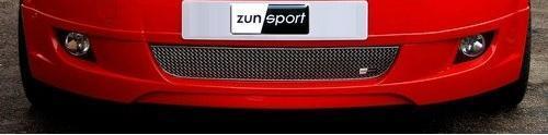 Zunsport Fiat Grande Punto 2006 On Front BLACK Lower Grille Bodykit