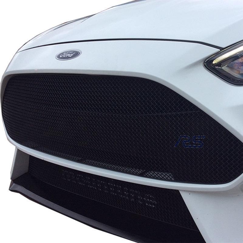 Zunsport Ford Focus RS MK3 - Black Full Front Grille Set Upper and Lower