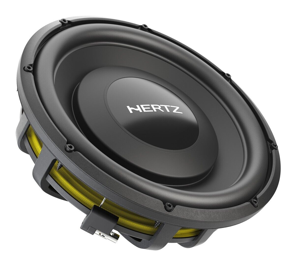 12" Car Subwoofer with Box Hertz Mille Pro MPS 300 S4 500W RMS 4 Ohm Shallow fit